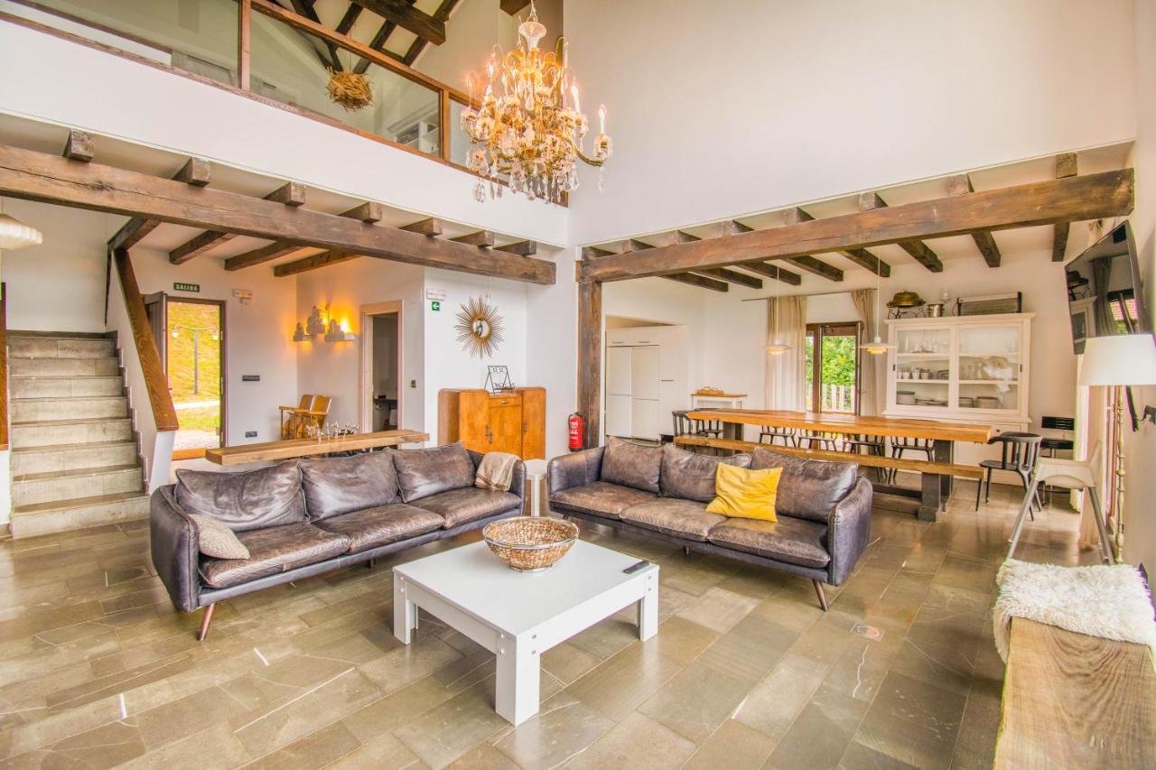 Behin Batean, Espectacular Casa Rural En Pleno Corazon Del Valle Baztan Ziga Exterior foto
