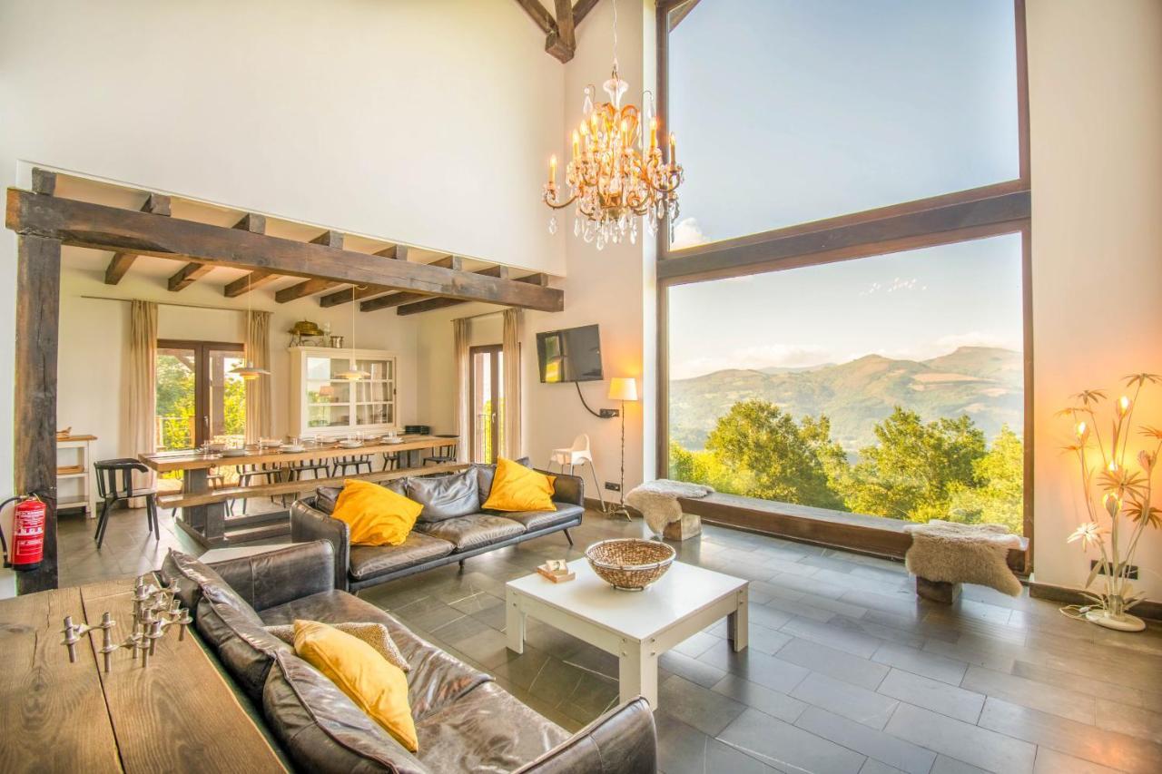 Behin Batean, Espectacular Casa Rural En Pleno Corazon Del Valle Baztan Ziga Exterior foto
