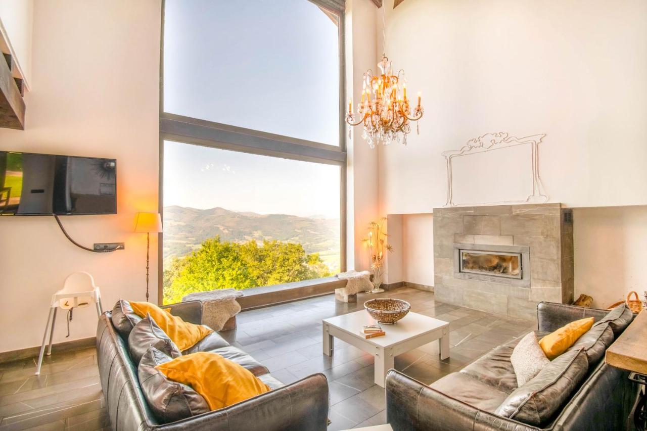 Behin Batean, Espectacular Casa Rural En Pleno Corazon Del Valle Baztan Ziga Exterior foto