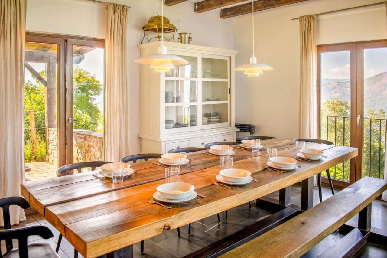 Behin Batean, Espectacular Casa Rural En Pleno Corazon Del Valle Baztan Ziga Exterior foto