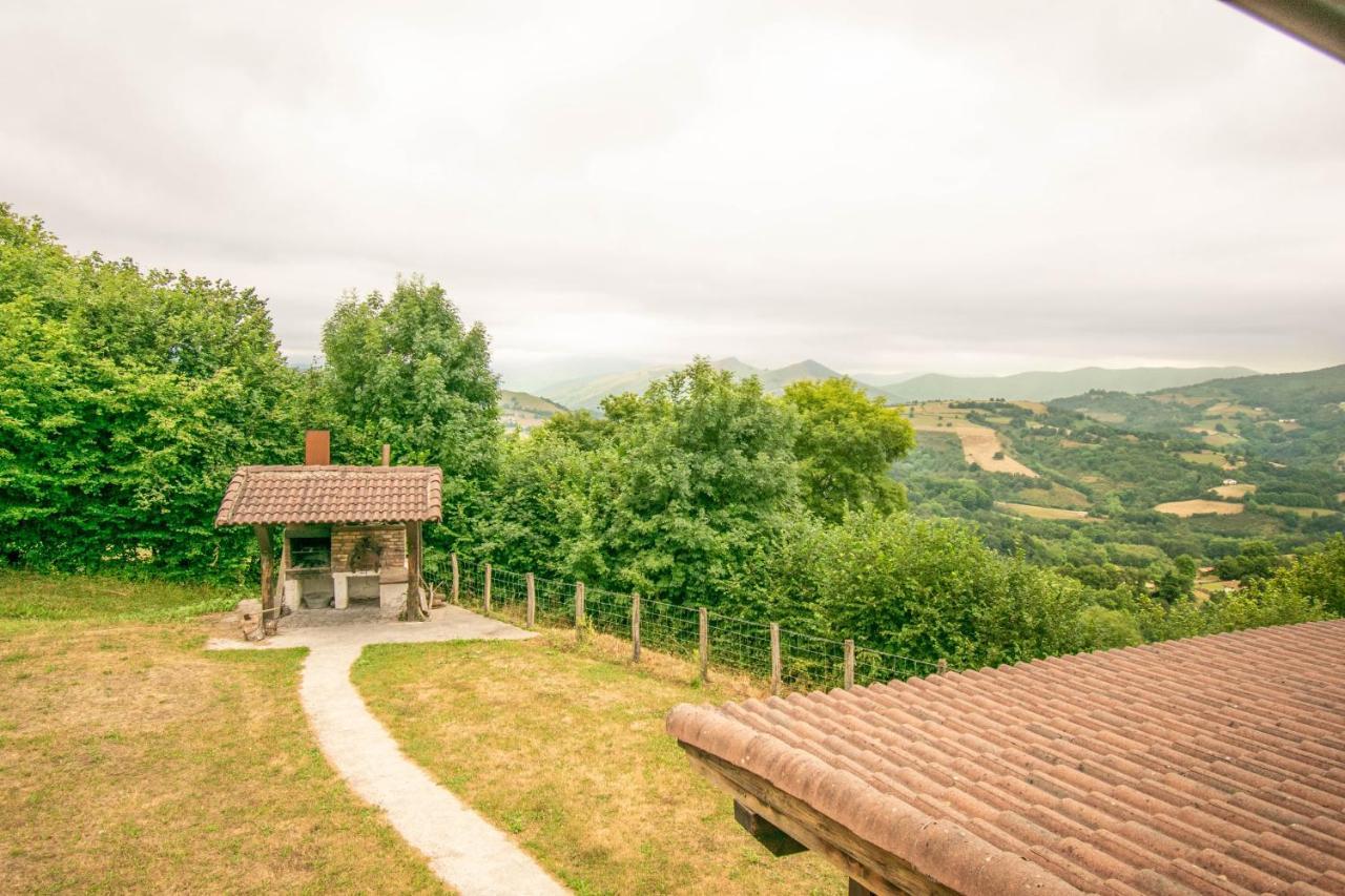 Behin Batean, Espectacular Casa Rural En Pleno Corazon Del Valle Baztan Ziga Exterior foto