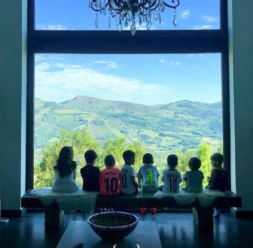Behin Batean, Espectacular Casa Rural En Pleno Corazon Del Valle Baztan Ziga Exterior foto
