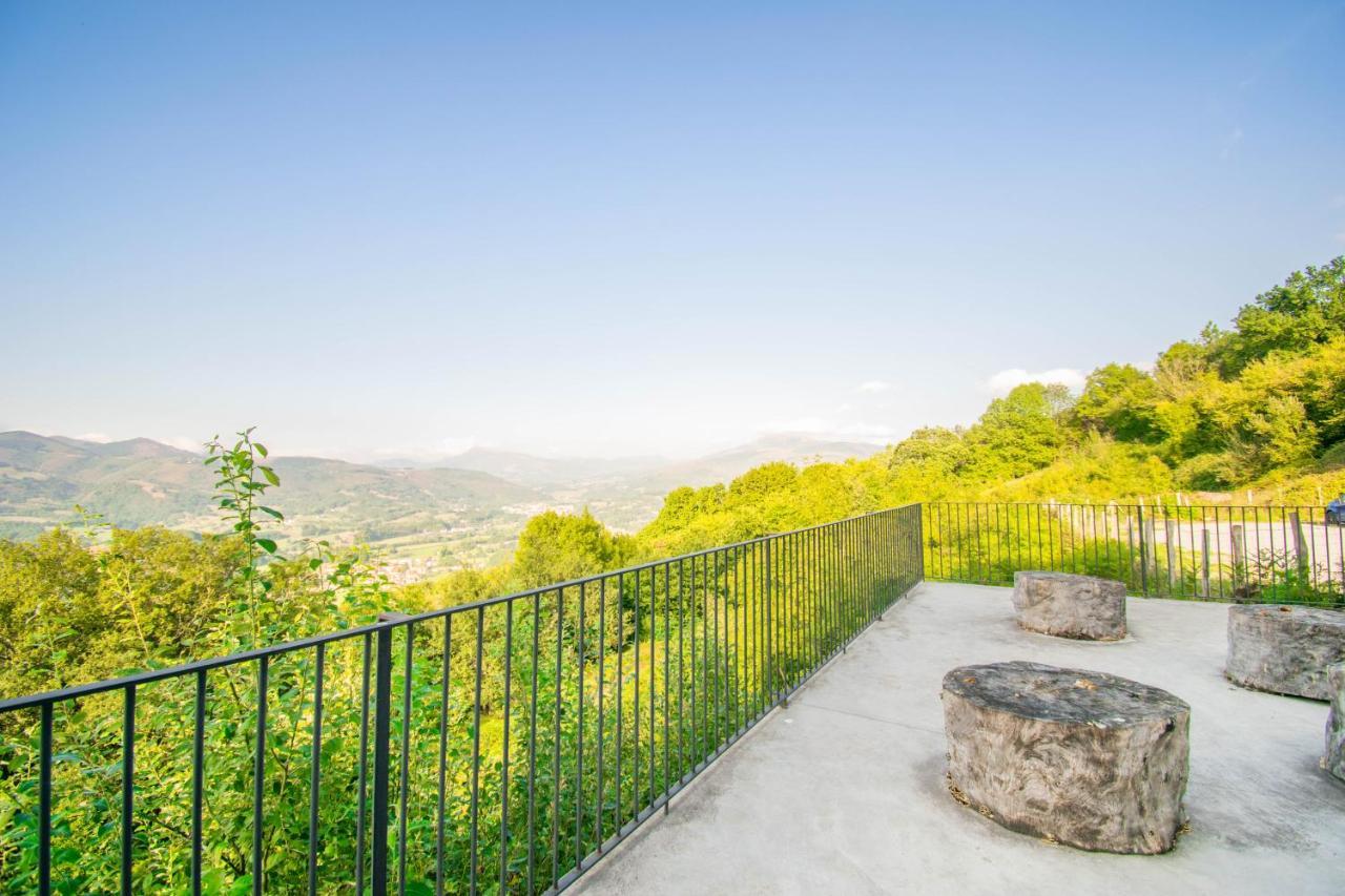Behin Batean, Espectacular Casa Rural En Pleno Corazon Del Valle Baztan Ziga Exterior foto